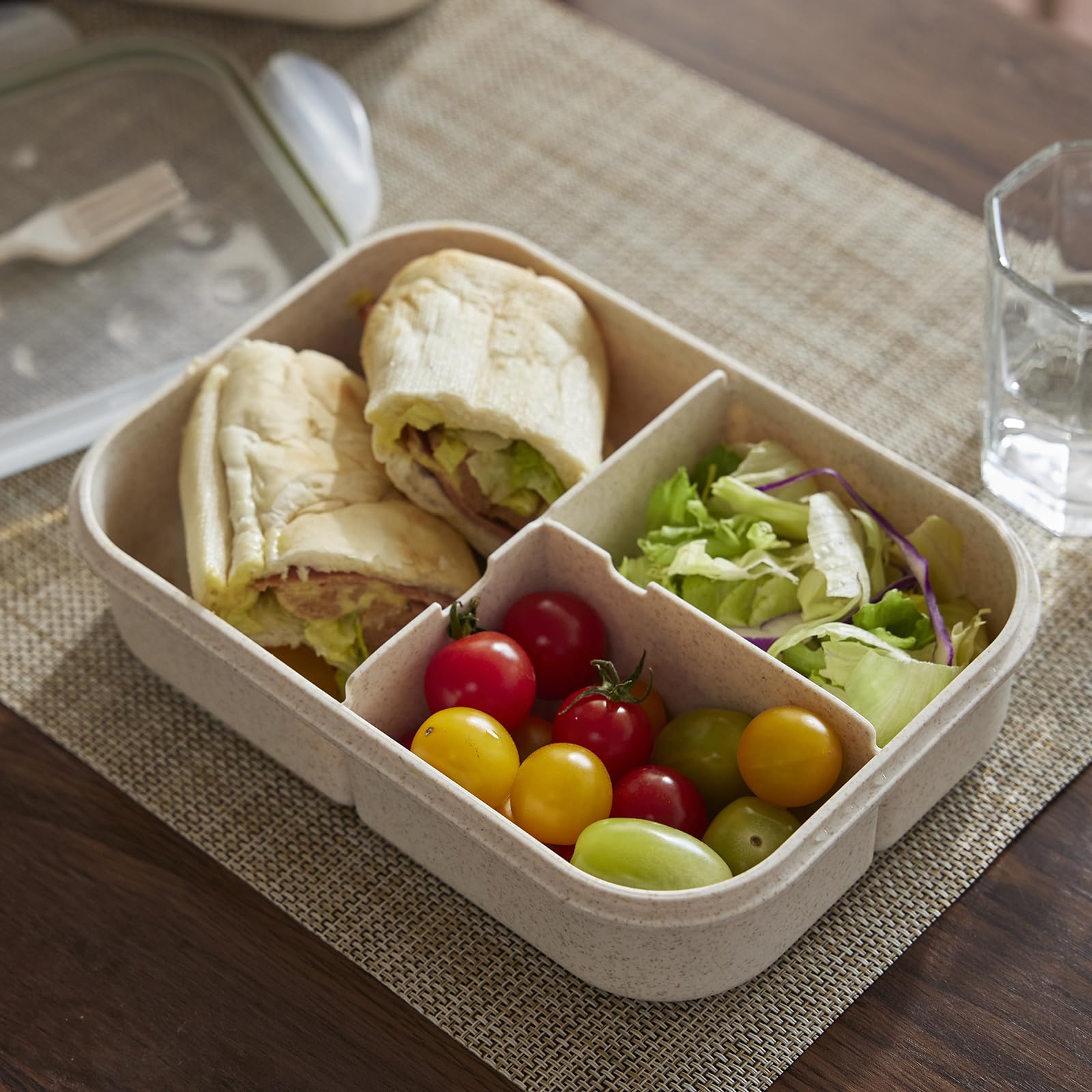 SEVENY Bento Box suited for adults at work or gym meals.
