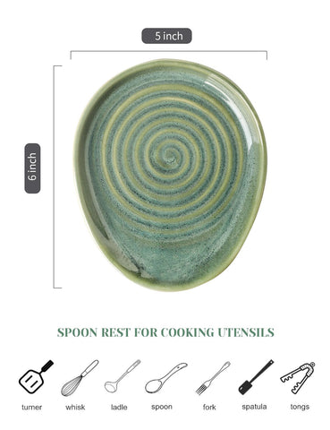 Seyatoo spoon holder on counter helps organize spatulas, ladles, and spoons.