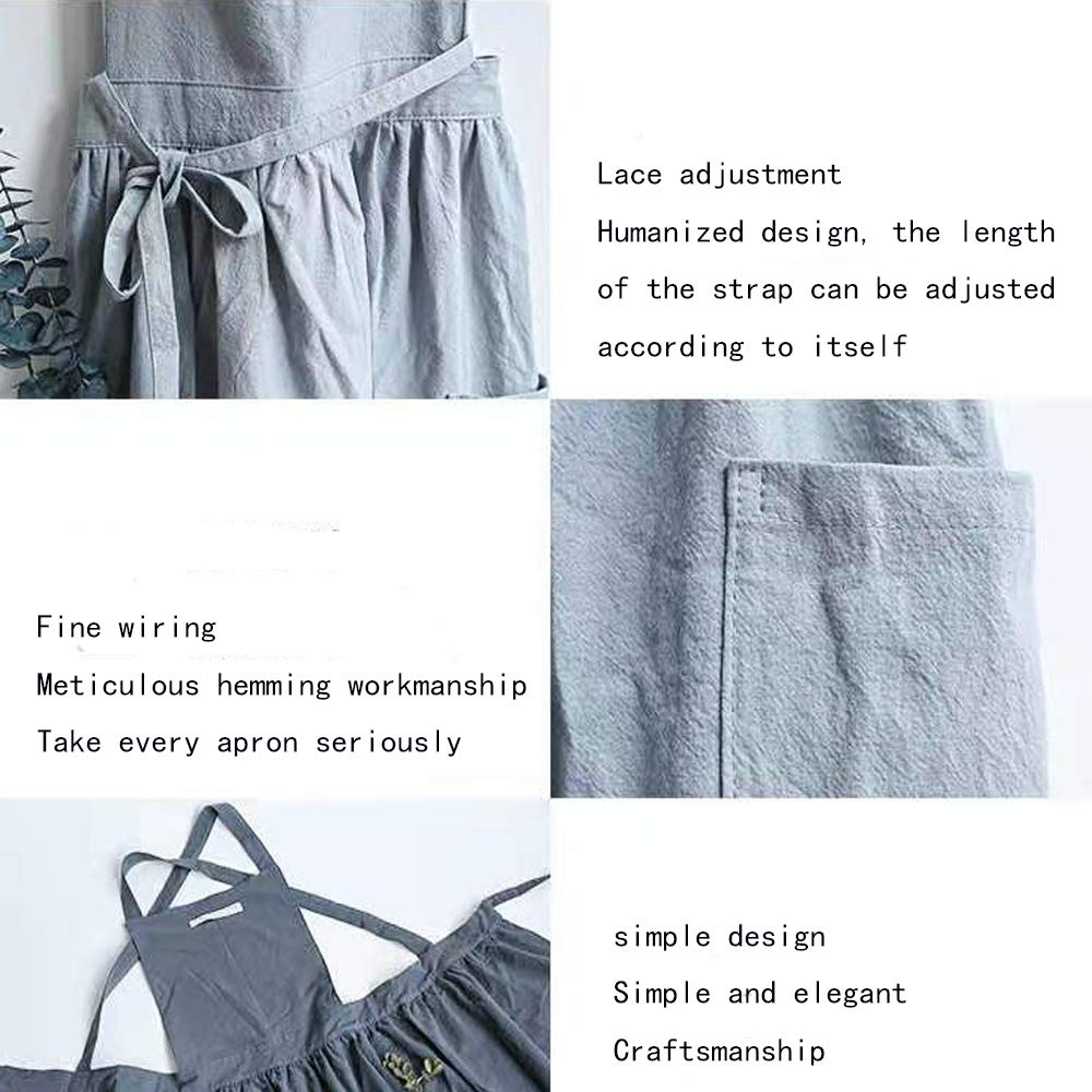 SF-ZXTINP versatile apron suitable for kitchen, painting, gardening and more.