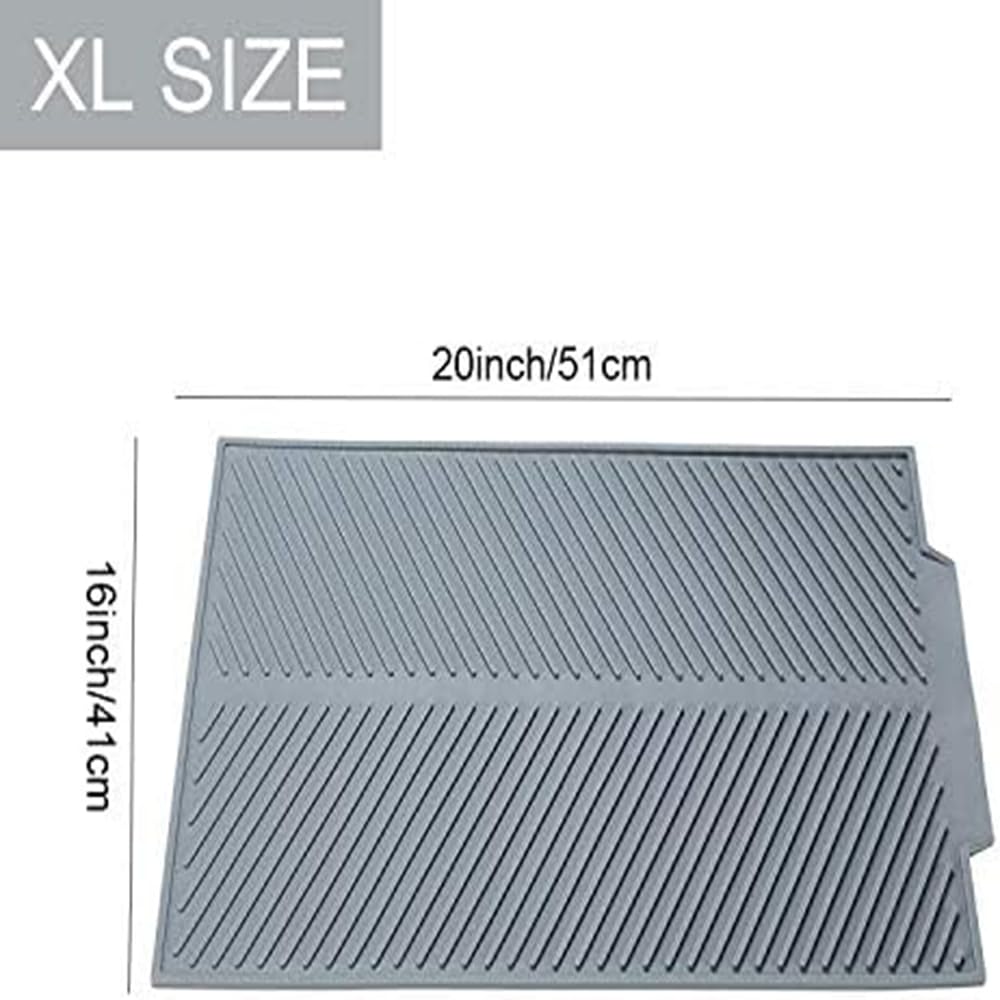 SFBBCLOZ silicone mat is easy to clean and store.