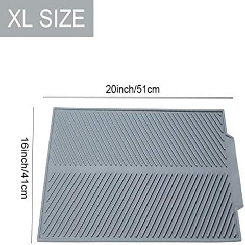 SFBBCLOZ silicone mat is easy to clean and store.
