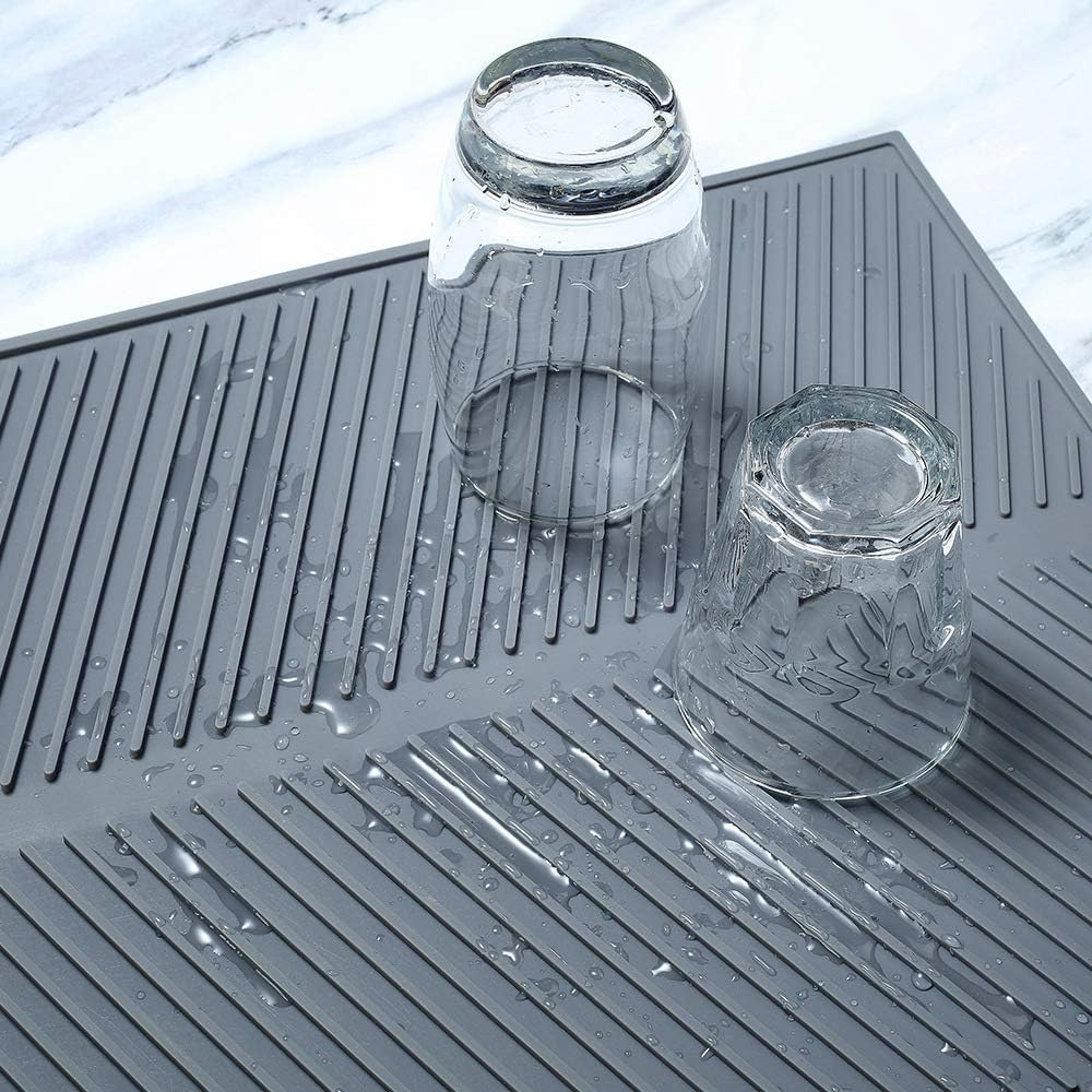 SFBBCLOZ heat insulation pad protects countertops during drying.