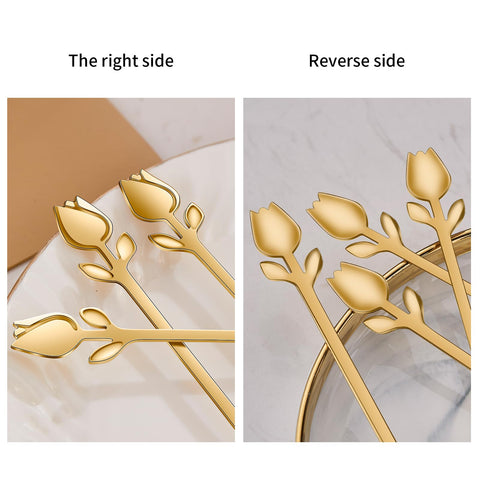 SGVRPVZ mini dessert spoons 6in for tasting portions.