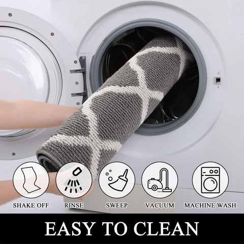 SHACOS easy-clean front features surface for quick brushing or vacuuming