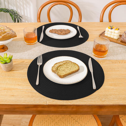 SHACOS placemats folded in package for easy transport