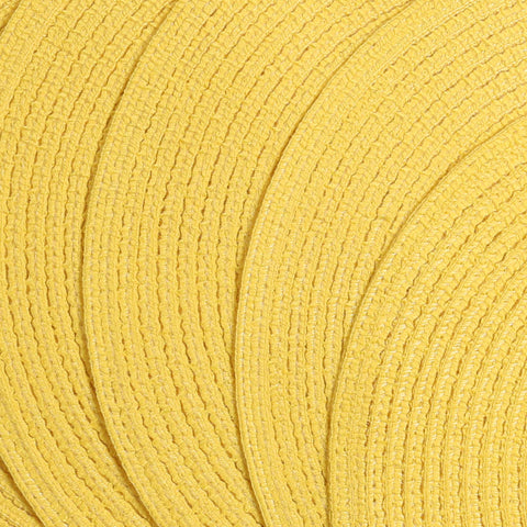 SHACOS placemats on dining table in bright yellow for festive dining