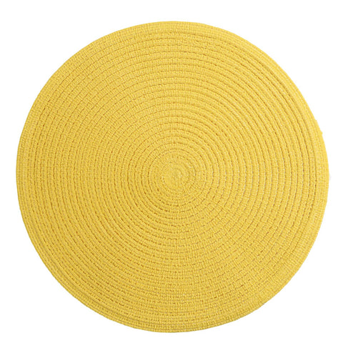 SHACOS yellow placemats in packaging, set of four for home use