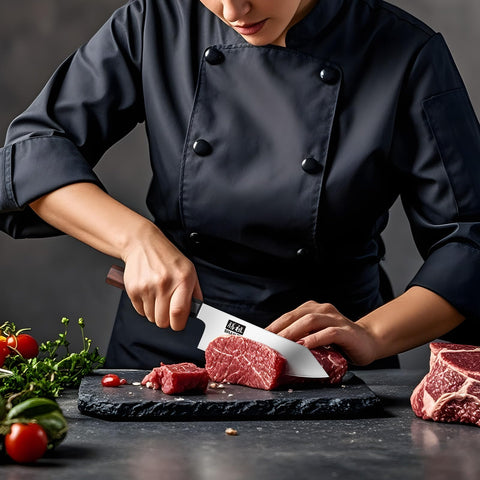 SHAN ZU 5Cr15Mov blade shows high carbon stainless steel performance