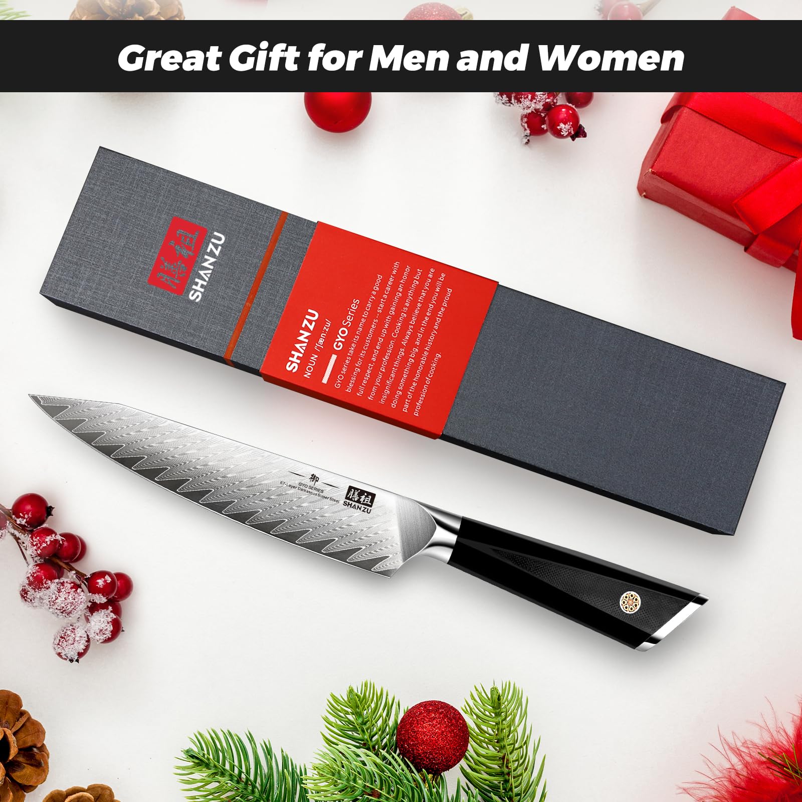 SHAN ZU kitchen knife ready for daily prep.