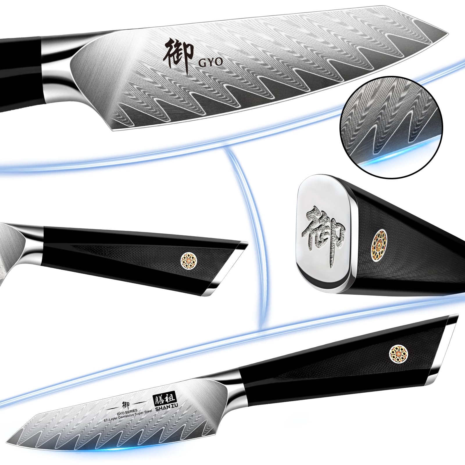 Gift box presentation for SHAN ZU paring knife suitable for gifting