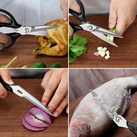 SHAN ZU easy-clean surface reduces food adhesion during prep.