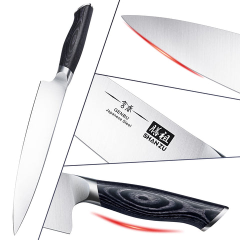 SHAN ZU knife edge polished for professional grade precision