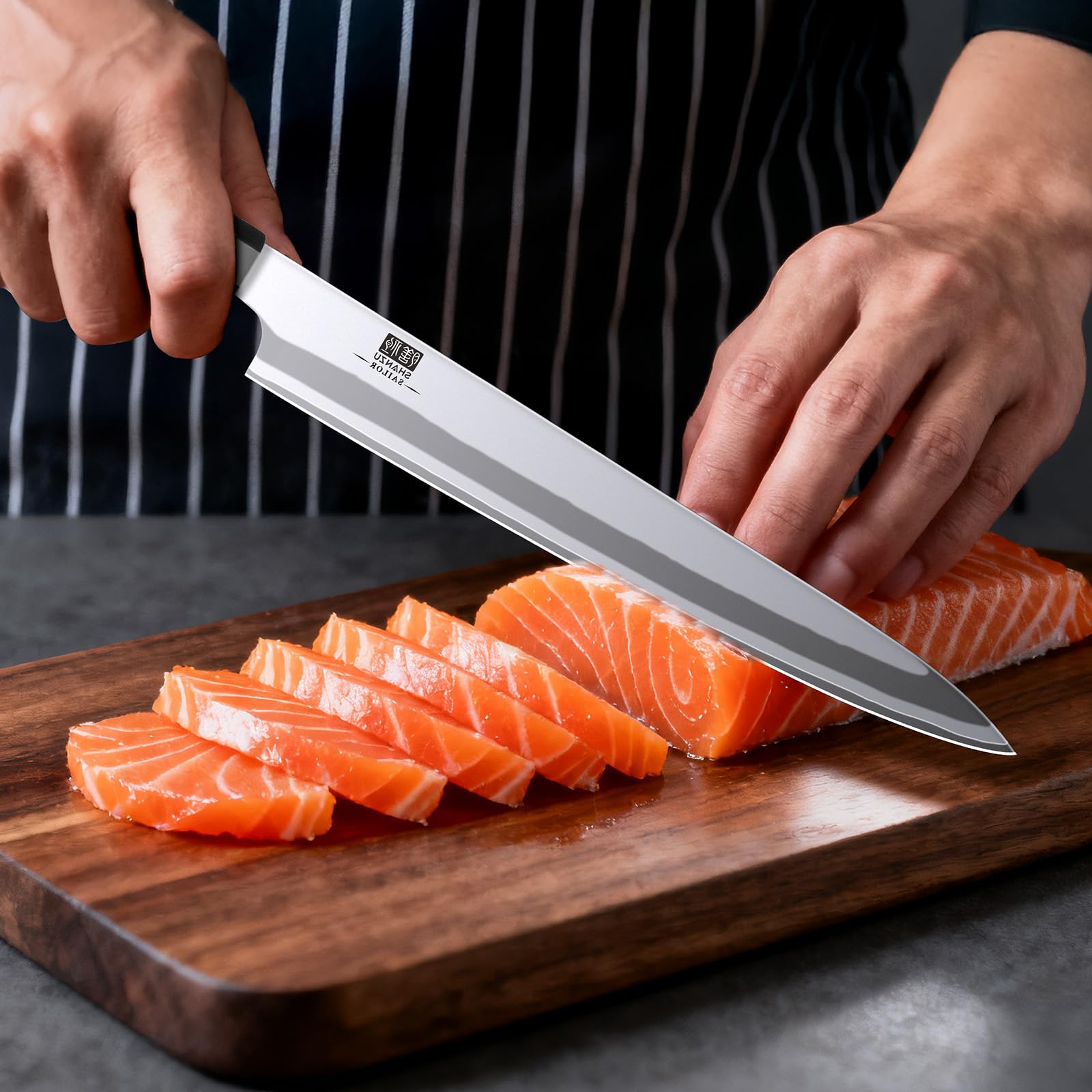 SHAN ZU ergonomic octagonal handle enhances control and reduces fatigue