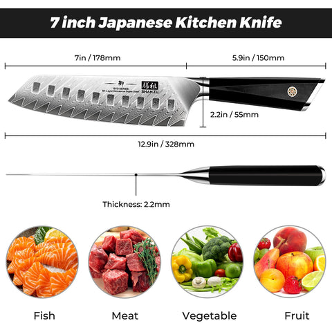 SHAN ZU full-tang design provides balanced control during extended prep.