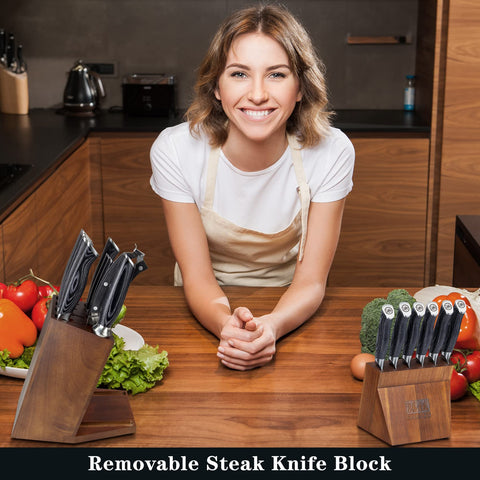 SHAN ZU Genbu ultra-sharp edges enable precise slicing and chopping.