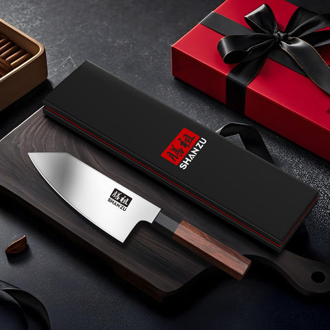 SHAN ZU gift box with knife showcases ready-to-gift presentation