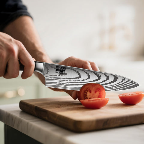 SHAN ZU fruit knife delivers precise peeling and delicate fruit slicing.
