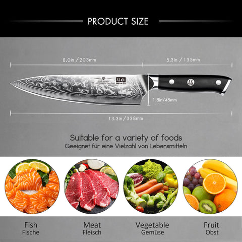 SHAN ZU 15-degree edge angle enables clean, effortless cuts