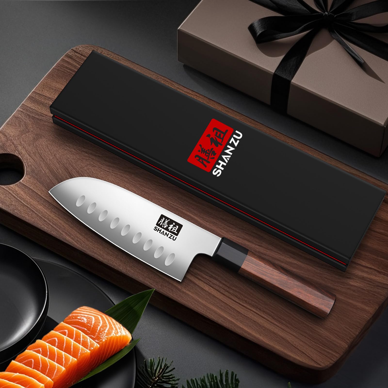 SHAN ZU lightweight 4-ounce knife supports effortless chopping