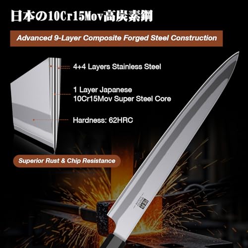 SHAN ZU matte finish reduces fingerprints and residue on the knife