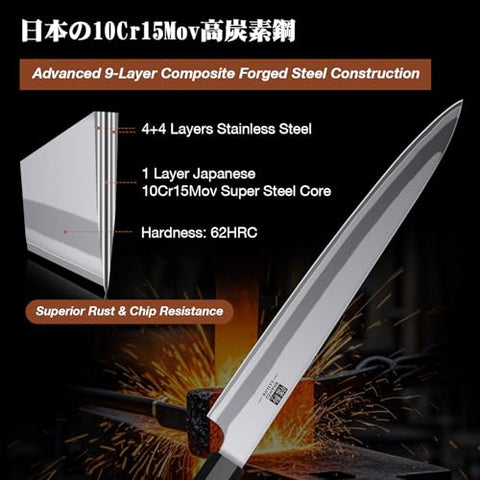 SHAN ZU matte finish reduces fingerprints and residue on the knife