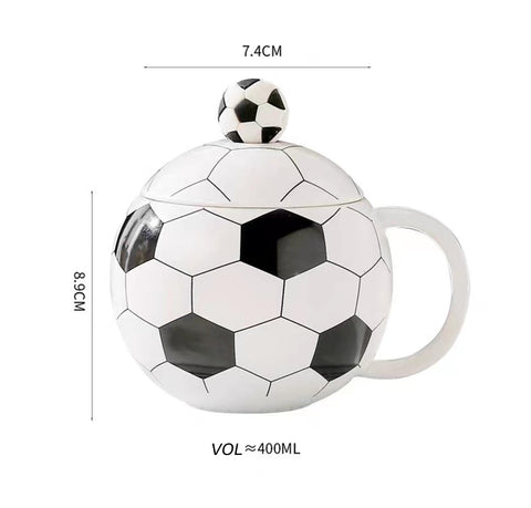 SHANHUI gift-ready football mug for fans on holidays