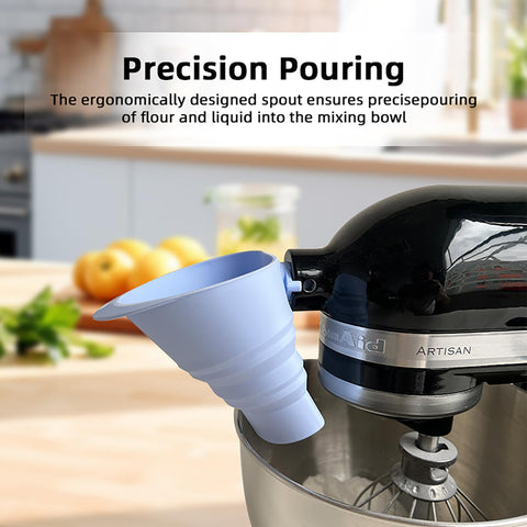 SHANPIN flour funnel made from durable materials resists wear and keeps its shape.