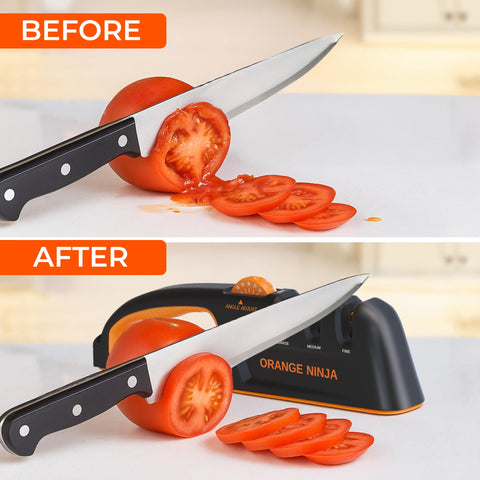 Sharp Pebble surface-cleaning after sharpening for easy maintenance