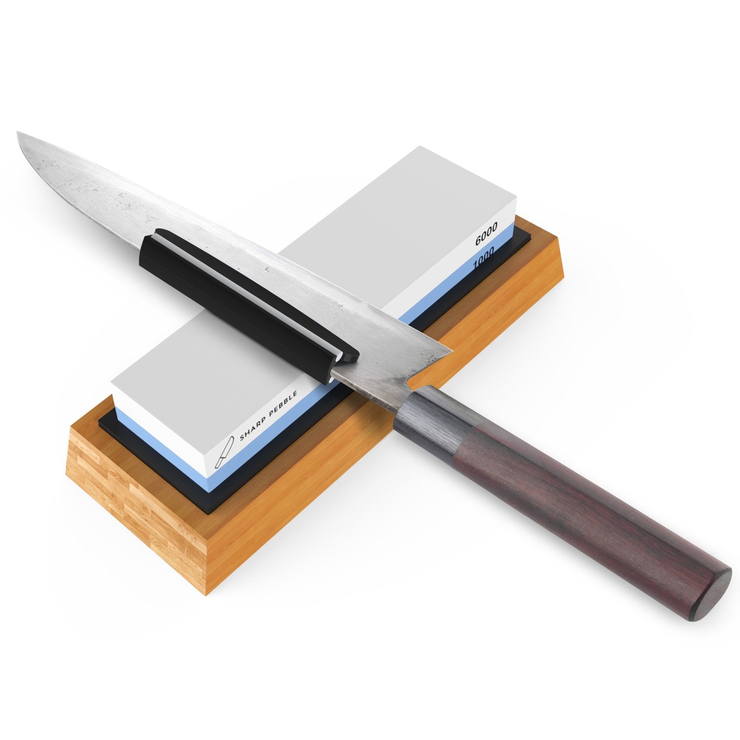 Sharp Pebble angle guide compact storage for easy handling and transport