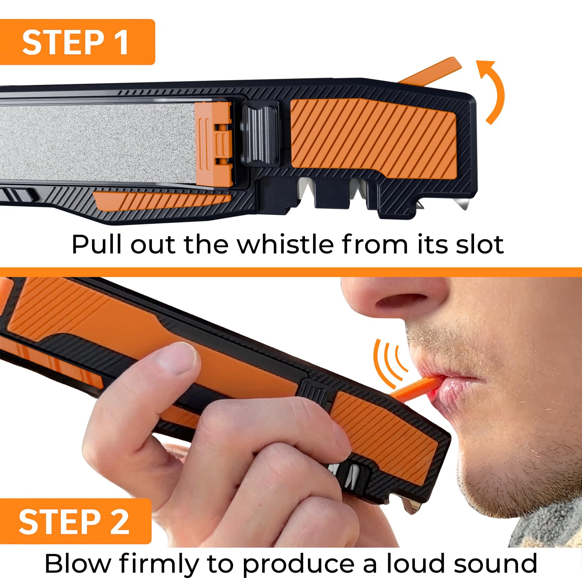 Compact field design of Sharp Pebble Orange Ninja