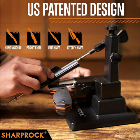 SHARP ROCK ceramic and diamond whetstones kit for fast, consistent sharpening.