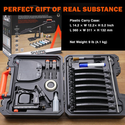 SHARPAL 202H carry case keeps all components organized and portable.