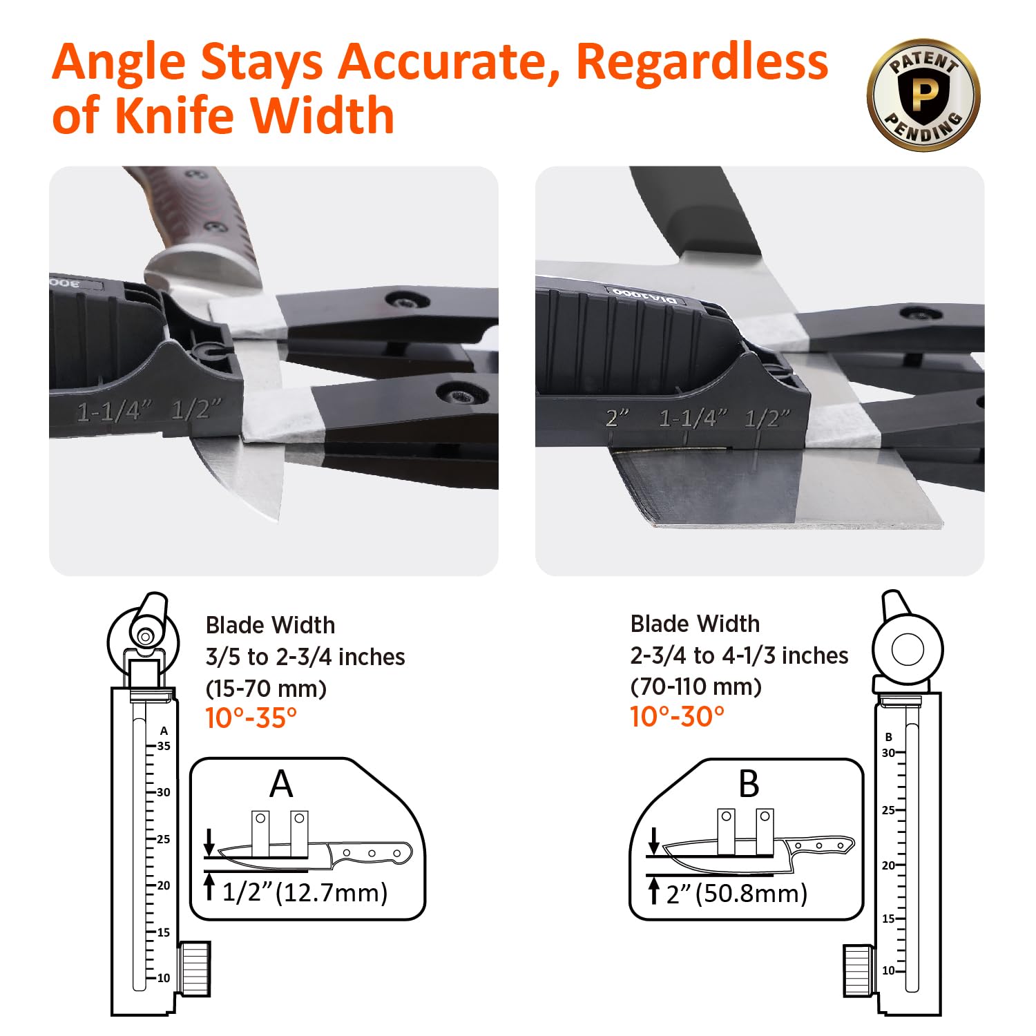 SHARPAL 202H diamond plates 325 for precise edge shaping and balance.
