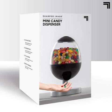 Sharper Image office and dorm friendly candy dispenser adds fun to daily routines.
