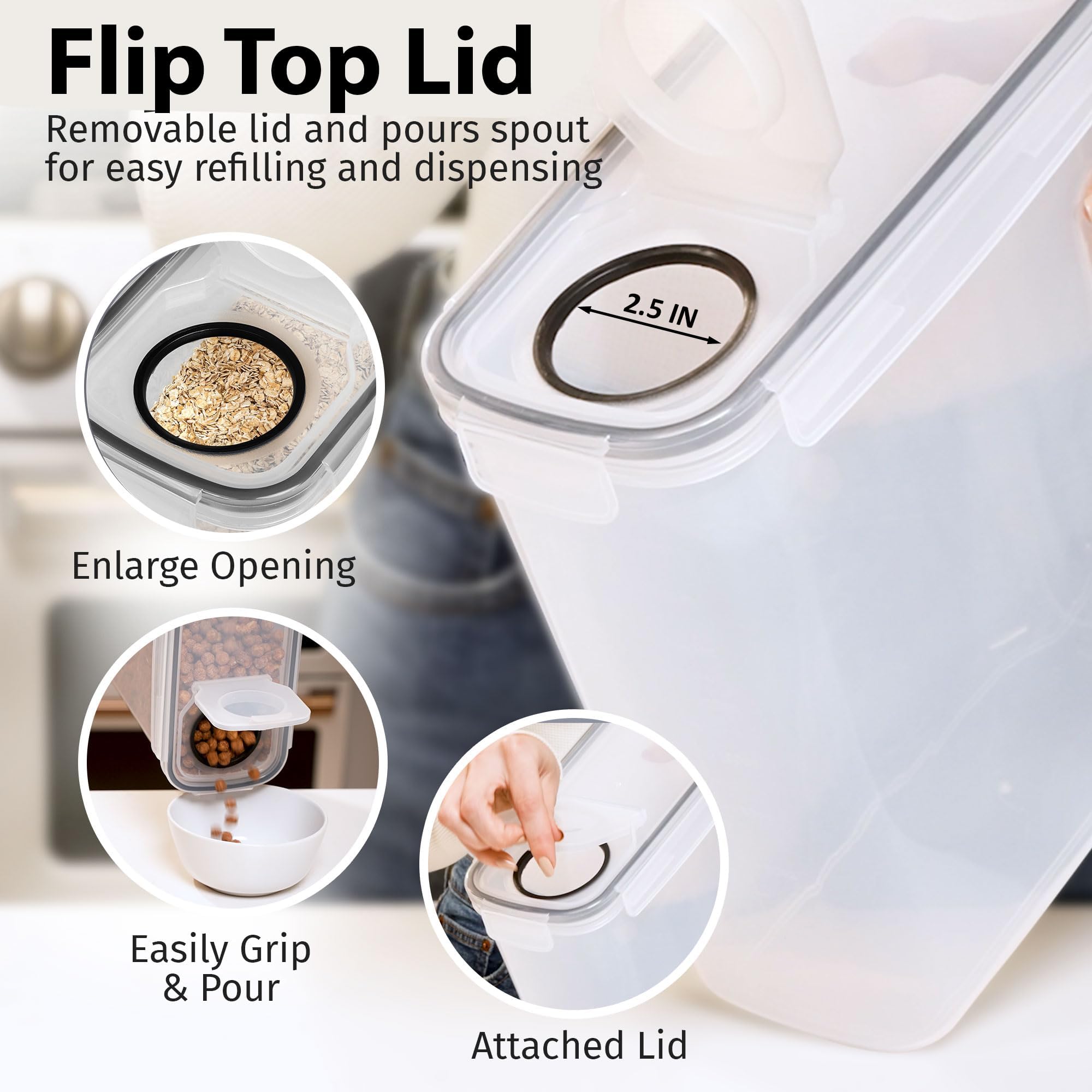 Shazo BPA-free storage containers prioritize safety and long-term storage.