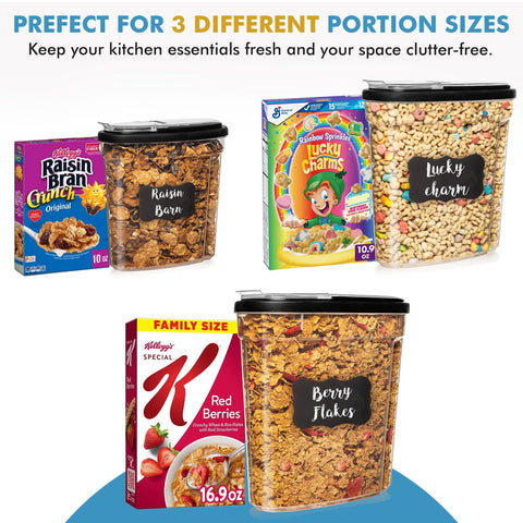 Shazo BPA-free plastic food storage containers