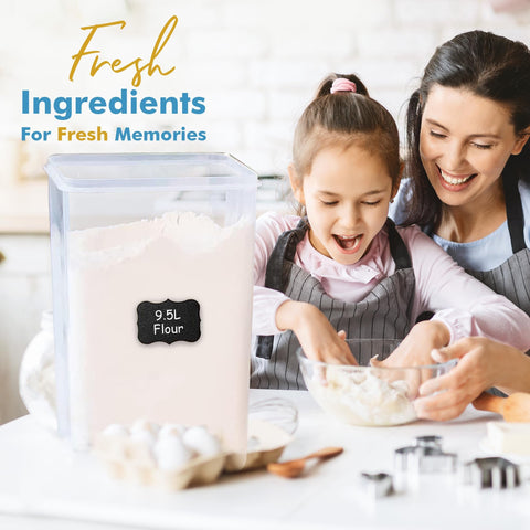 Shazo BPA-free polypropylene canister designed for safe dry food storage.