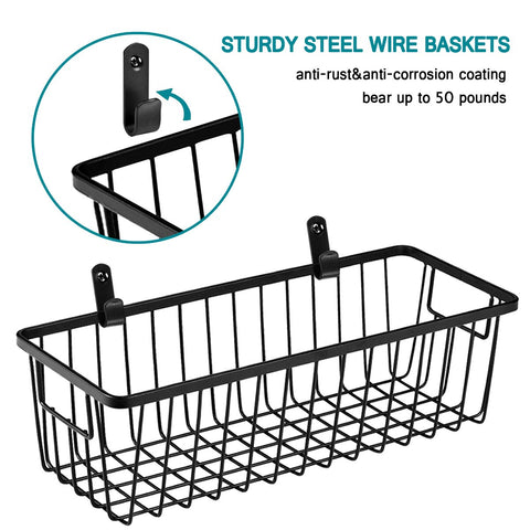SheeChung rustic metal storage bin for organized spaces