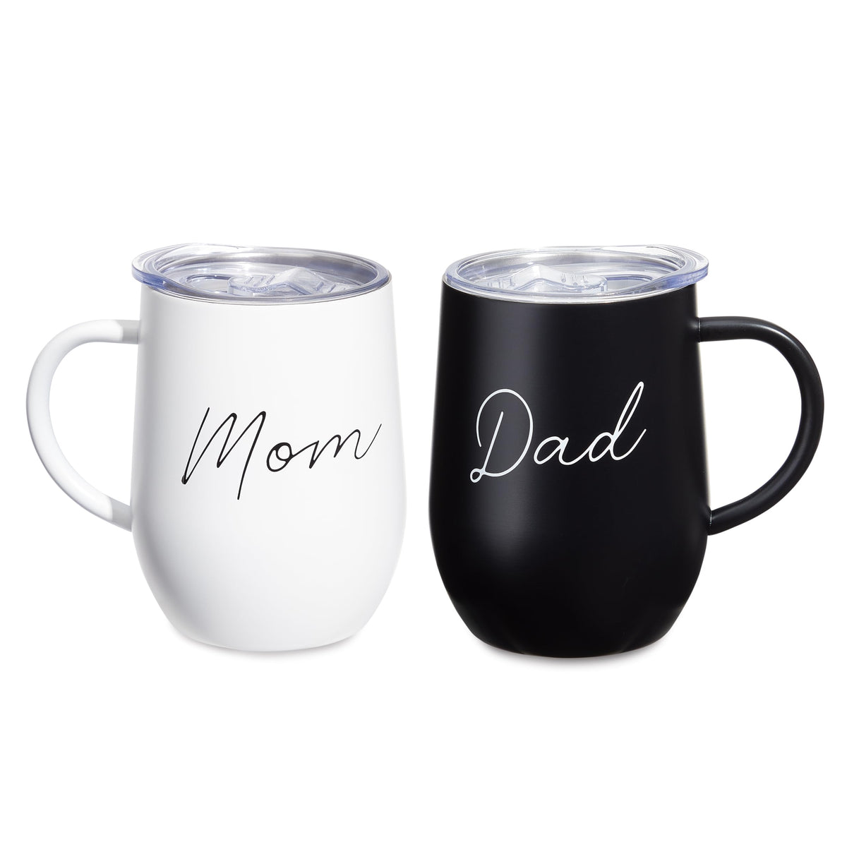 Sheffield Home 12oz stainless steel mug with travel lid keeps drinks hot on the go