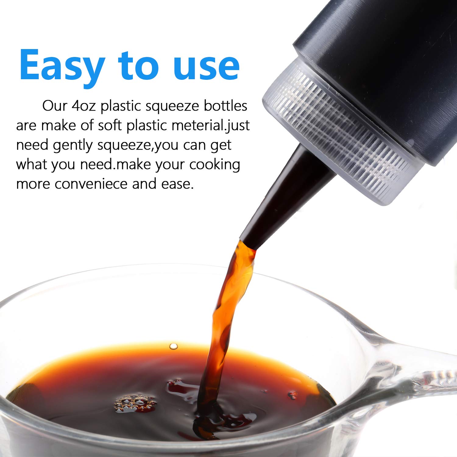 Shekure BPA-free food-grade bottles ensure safe storage