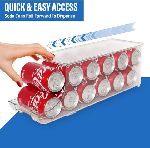 ShelfShaper removable lid offers extra storage or open-concept display.