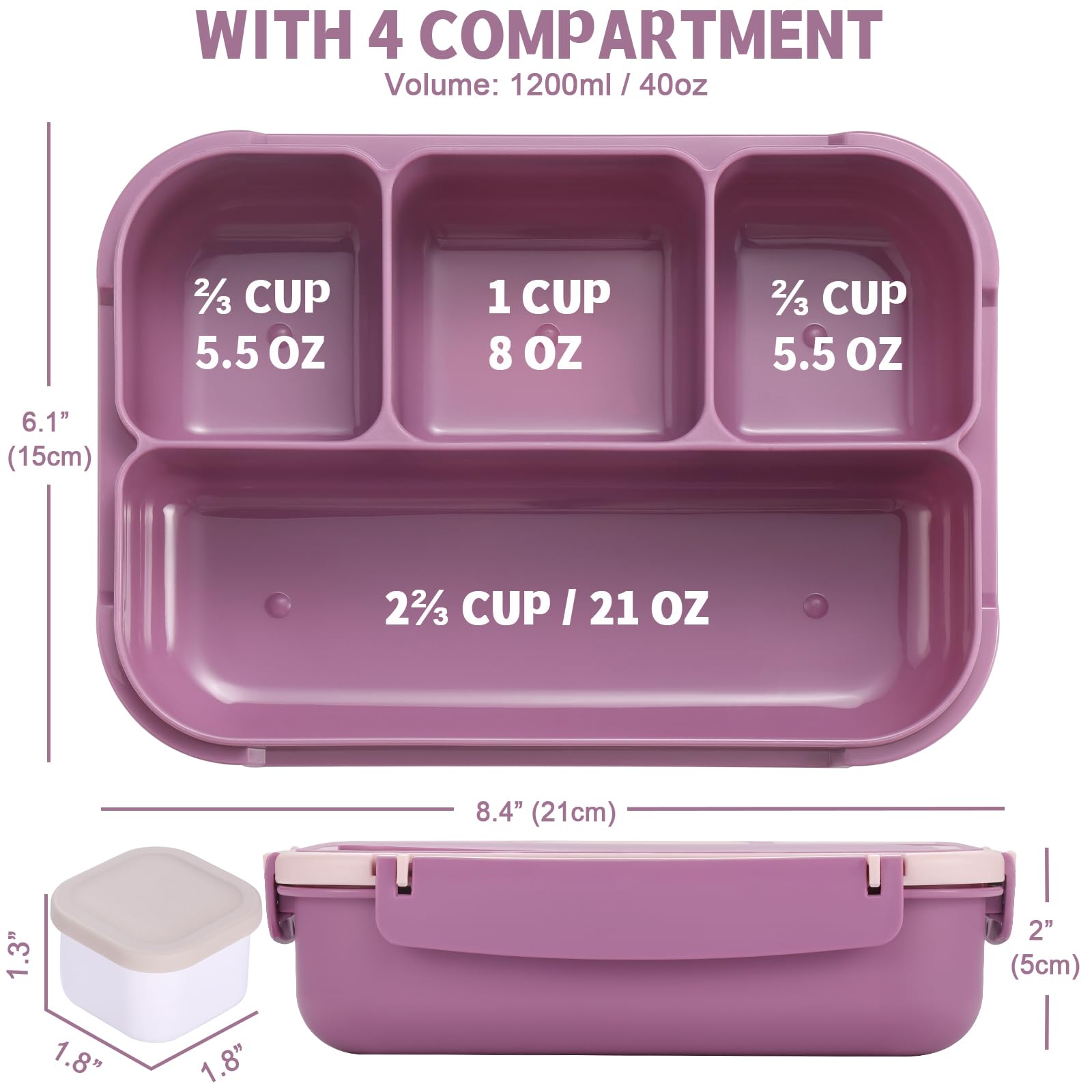 Shell and Turtle Bento Box with utensils included, convenient for on-the-go meals.
