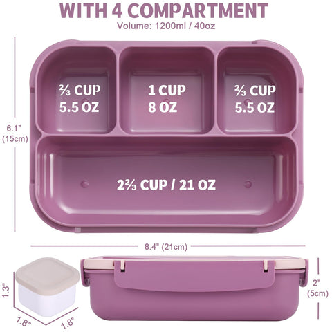 Shell and Turtle Bento Box with utensils included, convenient for on-the-go meals.