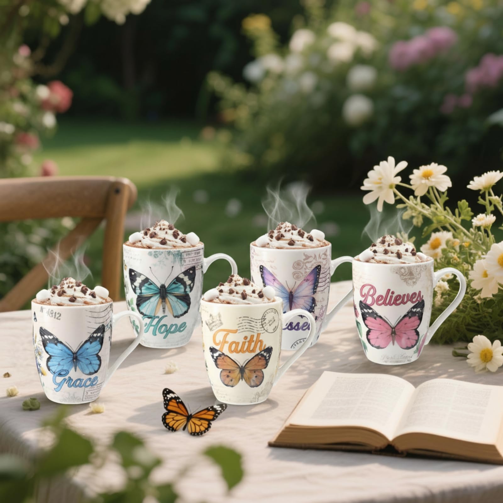 Shellwei inspirational Bible verse mug for daily devotion or gifting.