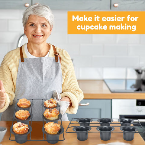 Shellwei muffins and cupcakes in cute circular cups