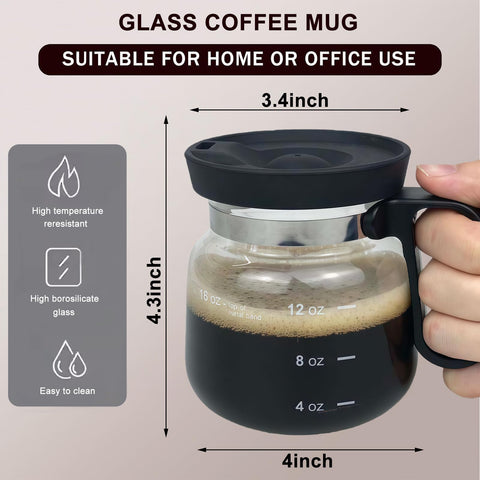 Shelprojsu 16 oz mug offers large capacity for daily coffee or tea