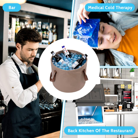 SHENGQIPC FDA-grade fake ice cubes chill bottles without watering down