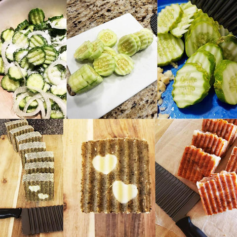 SHengwin crinkle cutter used to slice potatoes into crinkle fries