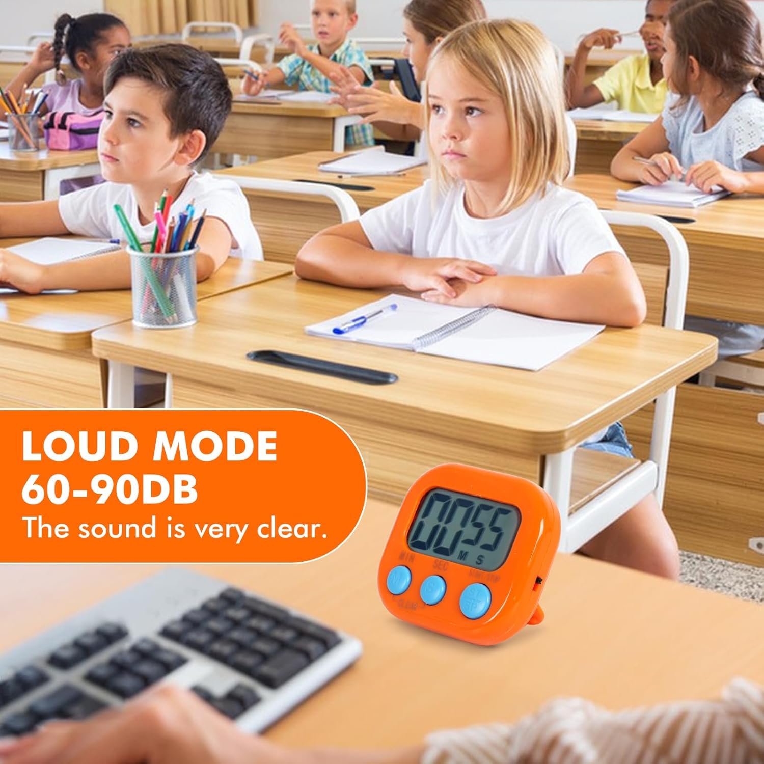 SHEYONGBY timer LCD display offers clear readability