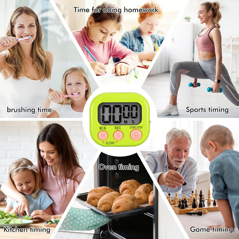 SHEYONGBY timer used in various daily scenarios for time management